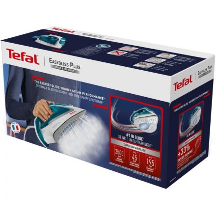Утюг Tefal FV5718E0  2500Вт, белый/зелен