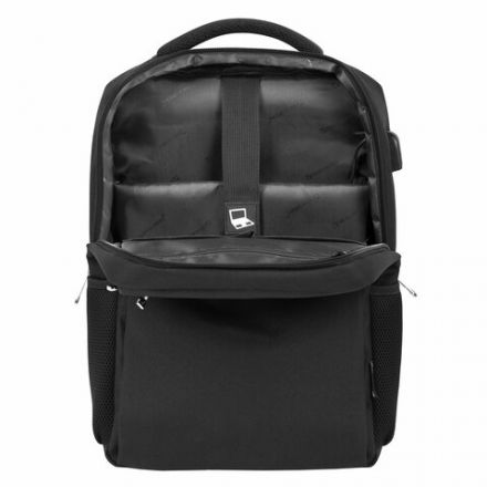 Рюкзак BRAUBERG FUNCTIONAL с отделением для ноутбука, USB-порт, багажная лента, "Firm", 43x30x15 см, 272576 Рюкзак BRAUBERG FUNCTIONAL с отделением для ноутбука, USB-порт, багажная лента, "Firm", 43x30x15 см, 272576