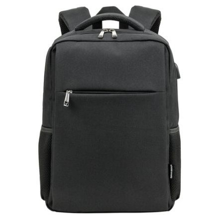 Рюкзак BRAUBERG FUNCTIONAL с отделением для ноутбука, USB-порт, багажная лента, "Firm", 43x30x15 см, 272576
