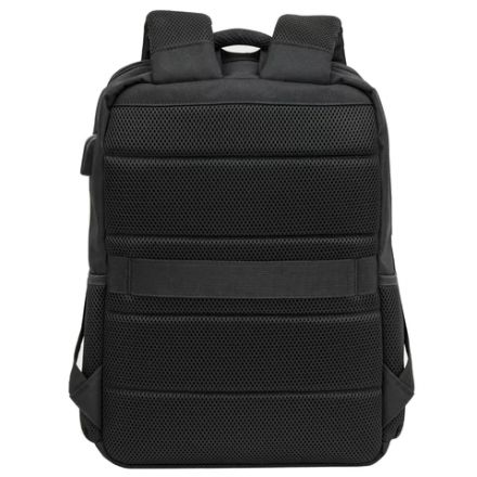 Рюкзак BRAUBERG FUNCTIONAL с отделением для ноутбука, USB-порт, багажная лента, "Firm", 43x30x15 см, 272576