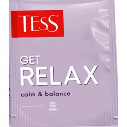 Чай Tess Get Relax чайный напиток с добавками, 1,5гх20шт/уп
