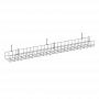 Кабель-канал сетчатый широкий KK-S-120 Антрацит металл 1205*181*154