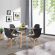 Стулья BRABIX "Eames CF-010", КОМПЛЕКТ 4 шт., пластик черный, опоры дерево/металл, 532631, 2033A
