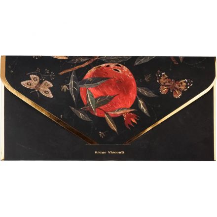 Конверт подарочный флора.гранат, 19 x 9.3 см, 2-822/02