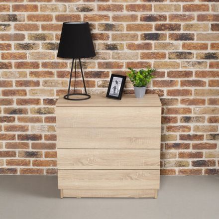 Комод BRABIX "Scandi CM-001", 750х330х730 мм, 4 ящика, ЛДСП, дуб сонома, 641901, ЦБ013659 -2 Комод BRABIX "Scandi CM-001", 750х330х730 мм, 4 ящика, ЛДСП, дуб сонома, 641901, ЦБ013659 -2