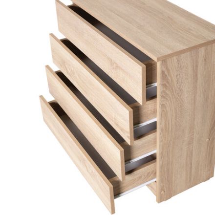 Комод BRABIX "Scandi CM-001", 750х330х730 мм, 4 ящика, ЛДСП, дуб сонома, 641901, ЦБ013659 -2 Комод BRABIX "Scandi CM-001", 750х330х730 мм, 4 ящика, ЛДСП, дуб сонома, 641901, ЦБ013659 -2