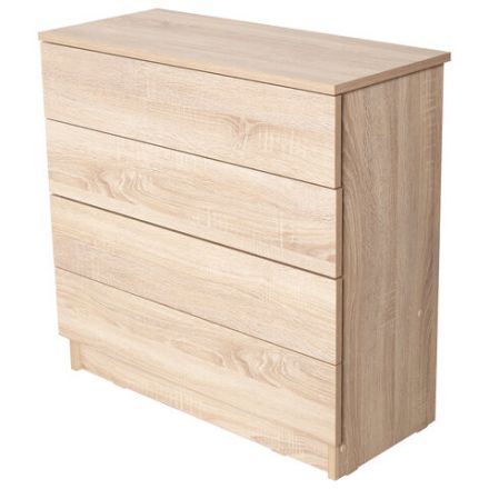 Комод BRABIX "Scandi CM-001", 750х330х730 мм, 4 ящика, ЛДСП, дуб сонома, 641901, ЦБ013659 -2 Комод BRABIX "Scandi CM-001", 750х330х730 мм, 4 ящика, ЛДСП, дуб сонома, 641901, ЦБ013659 -2