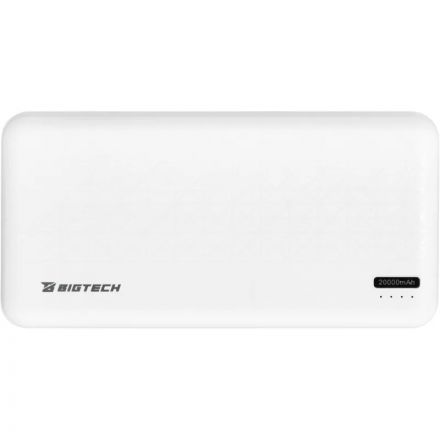 Внешний аккумулятор BigTech (BT-PB-20-W-4) 20000 mAh белый