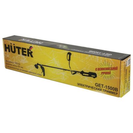 Триммер электрический HUTER GET-1500B, 1500 Вт, 8000 об/мин, ширина скашивания 42 см, 70/1/7 Триммер электрический HUTER GET-1500B, 1500 Вт, 8000 об/мин, ширина скашивания 42 см, 70/1/7