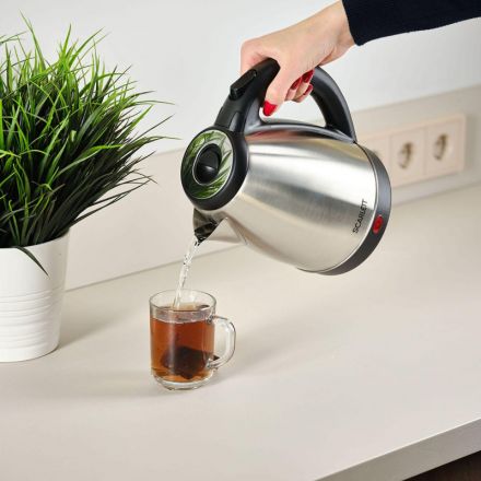 Чайник электрический SCARLETT SC-EK21S51, сталь, 1500Вт, 1.8л Чайник электрический SCARLETT SC-EK21S51, сталь, 1500Вт, 1.8л