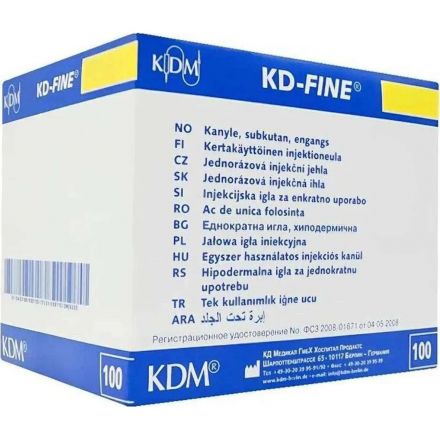 Игла инъекционная 19G (1,1х40 мм) KD-Fine 100шт./уп