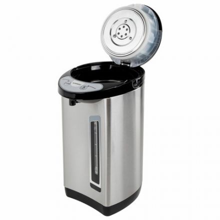 Термопот SONNEN TP-60, 6 л, 900 Вт, 1 температурный режим, 3 режима подачи воды, сталь, черный/серебро, 456713 Термопот SONNEN TP-60, 6 л, 900 Вт, 1 температурный режим, 3 режима подачи воды, сталь, черный/серебро, 456713