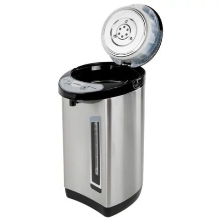 Термопот SONNEN TP-60, 6 л, 900 Вт, 1 температурный режим, 3 режима подачи воды, сталь, черный/серебро, 456713 Термопот SONNEN TP-60, 6 л, 900 Вт, 1 температурный режим, 3 режима подачи воды, сталь, черный/серебро, 456713