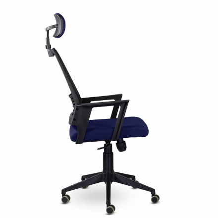 Кресло М-808 Аэро/Aero blackPL пластик Ср D26-39/NET202/D26-39 (синий) Кресло М-808 Аэро/Aero blackPL пластик Ср D26-39/NET202/D26-39 (синий)