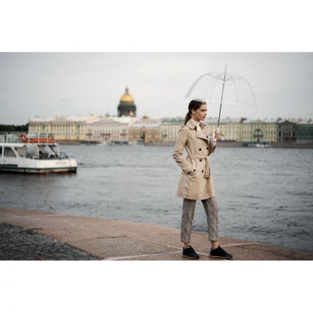 Зонт -трость Clear, прозрачный,5382.60 Зонт -трость Clear, прозрачный,5382.60