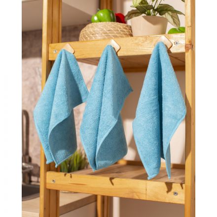 Салфетки хозяйственные Luscan Professional 300г/м2 30х30см 3шт/уп синие Салфетки хозяйственные Luscan Professional 300г/м2 30х30см 3шт/уп синие