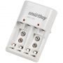 Зарядное устройство Smartbuy SBHC-505, AA, AAA, MN1604 (крона), без аккумуляторов Зарядное устройство Smartbuy SBHC-505, AA, AAA, MN1604 (крона), без аккумуляторов