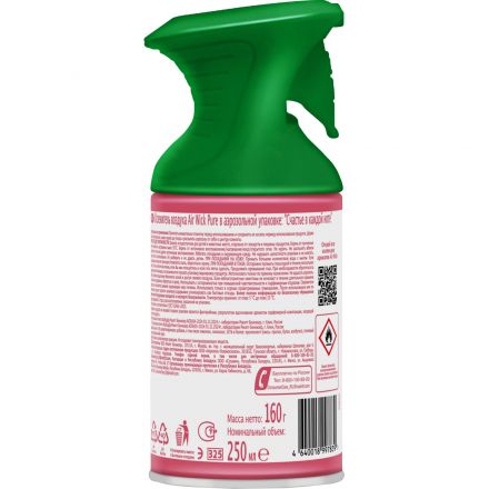 Освежитель воздуха Air Wick Pure в аэрУп Счастье в кажНоте ЯгодБурбонваниль Освежитель воздуха Air Wick Pure в аэрУп Счастье в кажНоте ЯгодБурбонваниль