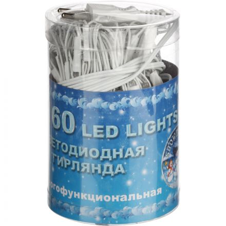 Электрогирлянда сетка 160л.LED бел.пров.бел.бегущ.лампы 1.8x1м Е96508 Электрогирлянда сетка 160л.LED бел.пров.бел.бегущ.лампы 1.8x1м Е96508
