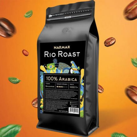 Кофе в зернах NARMAK, арабика 100%, 1 кг Кофе в зернах NARMAK, арабика 100%, 1 кг