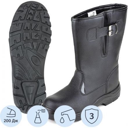 Сапоги рабочие (мод.15-КМ) с мет/поднос утепл. (р.47)