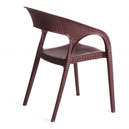 Кресло Тинто/Tinto (мод.PC59) пластик, 60х63х83см, коричневый 14 Кресло Тинто/Tinto (мод.PC59) пластик, 60х63х83см, коричневый 14