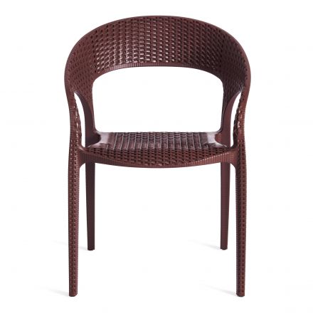 Кресло Тинто/Tinto (мод.PC59) пластик, 60х63х83см, коричневый 14 Кресло Тинто/Tinto (мод.PC59) пластик, 60х63х83см, коричневый 14