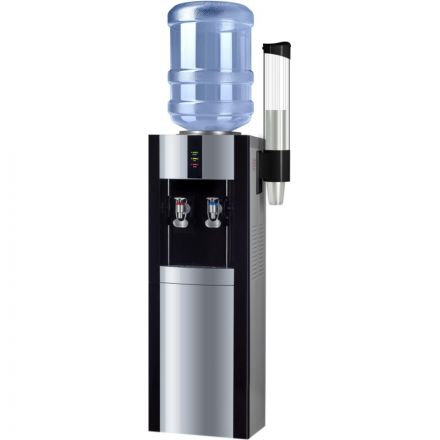 Кулер для воды напольный Ecotronic Экочип V21-L black+silver Кулер для воды напольный Ecotronic Экочип V21-L black+silver