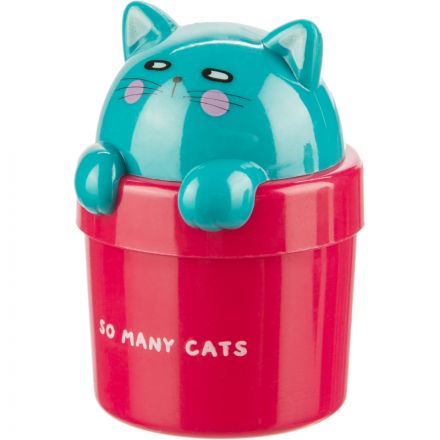 Точилка M&G So Many Cats, 1 отверстие, с контейнером, в ассорт, для детей