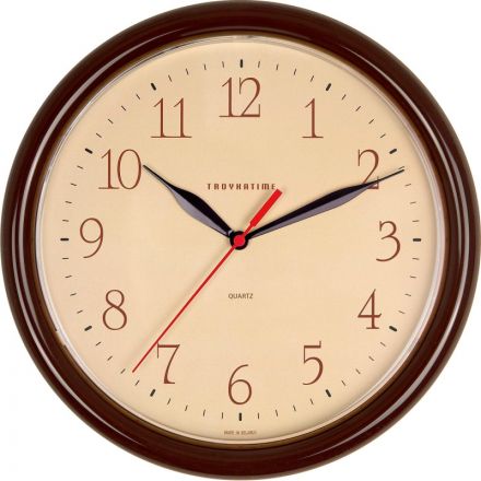 Часы настенные Troyka 21234287 круг., d245мм, плав.ход, пластик Часы настенные Troyka 21234287 круг., d245мм, плав.ход, пластик