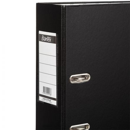 Папка-регистратор Bantex Economy Plus 80 мм черная Папка-регистратор Bantex Economy Plus 80 мм черная