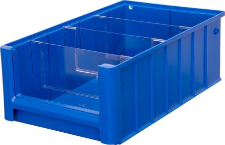 Контейнер полочный 400x234x140 синий Контейнер полочный 400x234x140 синий