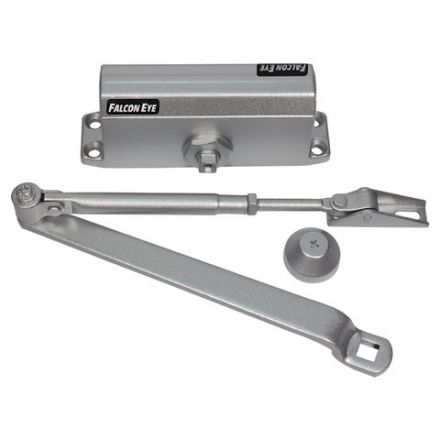 Доводчик FALCON EYE FE-B5W на дверь 85-120 кг, серебристый, 00-00110301 Доводчик FALCON EYE FE-B5W на дверь 85-120 кг, серебристый, 00-00110301