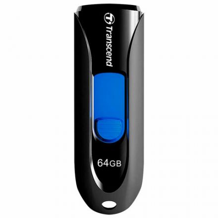 Флеш-диск 64 GB TRANSCEND JetFlash 790, USB 3.1, черный, TS64GJF790K Флеш-диск 64 GB TRANSCEND JetFlash 790, USB 3.1, черный, TS64GJF790K