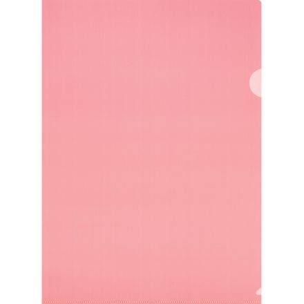 Папка-уголок Attache Economy A4 красная 100 мкм (10 штук в упаковке)