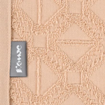 Полотенце махровое Комус банное 70х120 см ,500 г/м2, Кремовый