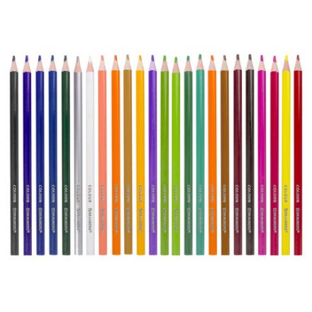 Карандаши цветные BRAUBERG PREMIUM, 24 цвета, трехгранные, грифель 3 мм, 181663 Карандаши цветные BRAUBERG PREMIUM, 24 цвета, трехгранные, грифель 3 мм, 181663