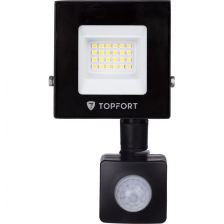 Прожектор светодиодный TOPFORT LED FL MS 20W 6500K 1700Л c датчик. движения Прожектор светодиодный TOPFORT LED FL MS 20W 6500K 1700Л c датчик. движения