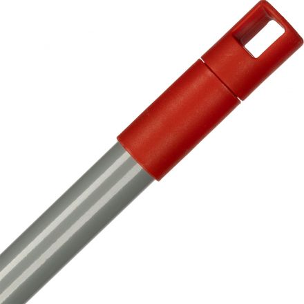 Рукоятка металлическая, цвет красный 120см с резьбой NV-123MR Рукоятка металлическая, цвет красный 120см с резьбой NV-123MR