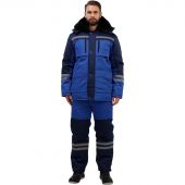 Костюм рабочий зимний з03-КПК вслк. с синим (р.60-62) 158-164 Костюм рабочий зимний з03-КПК вслк. с синим (р.60-62) 158-164