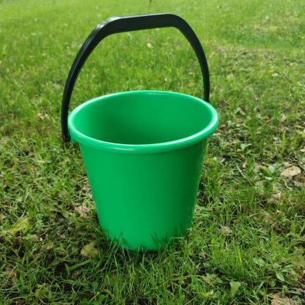 Ведро 10 л хозяйственное пластиковое зеленое Ведро 10 л хозяйственное пластиковое зеленое