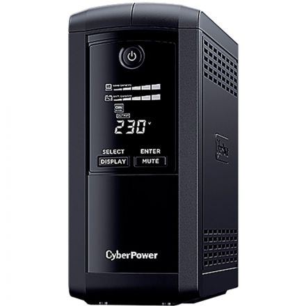 ИБП CyberPower VP700EILCD Line-Interactive 700VA/390W USB  (6 IEC С13)