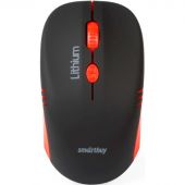 Мышь компьютерная Smartbuy ONE 344CAG черно-красная (SBM-344CAG-KR)