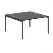 Стол 2-х местный XWST 1414 Легно темный/Антрацит 1400х1406х750 XTEN-S