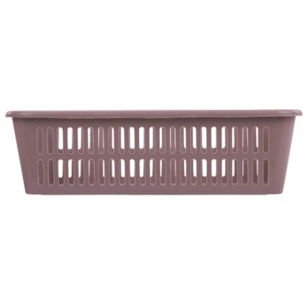 Корзинка 2 литра универсальная, 7,2х25х15 см, для хранения, пластик, ассорти, 331, 433310065 Корзинка 2 литра универсальная, 7,2х25х15 см, для хранения, пластик, ассорти, 331, 433310065