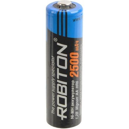 Аккумулятор ROBITON 2500MHAA-2, BL2, 2шт/уп