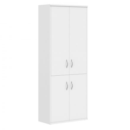 Шкаф с глухими средними и малыми дверми СТ-1.3 Белый 770*365*1975 IMAGO