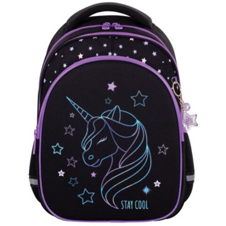 Рюкзак BRAUBERG OPTIMA, 2 отделения, с брелоком, "Radiant unicorn", 36х27х18 см, 273157 Рюкзак BRAUBERG OPTIMA, 2 отделения, с брелоком, "Radiant unicorn", 36х27х18 см, 273157