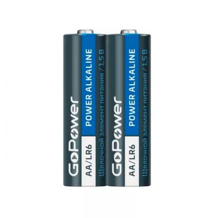 Батарейка GoPower LR6 AA 2шт/бл Alkaline 1.5V (2/24/480) Батарейка GoPower LR6 AA 2шт/бл Alkaline 1.5V (2/24/480)