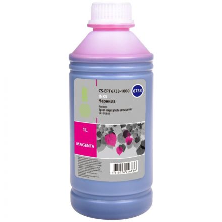 Чернила Cactus CS-EPT6733-1000 T6733 пур. 1000мл для Epson L800 Чернила Cactus CS-EPT6733-1000 T6733 пур. 1000мл для Epson L800